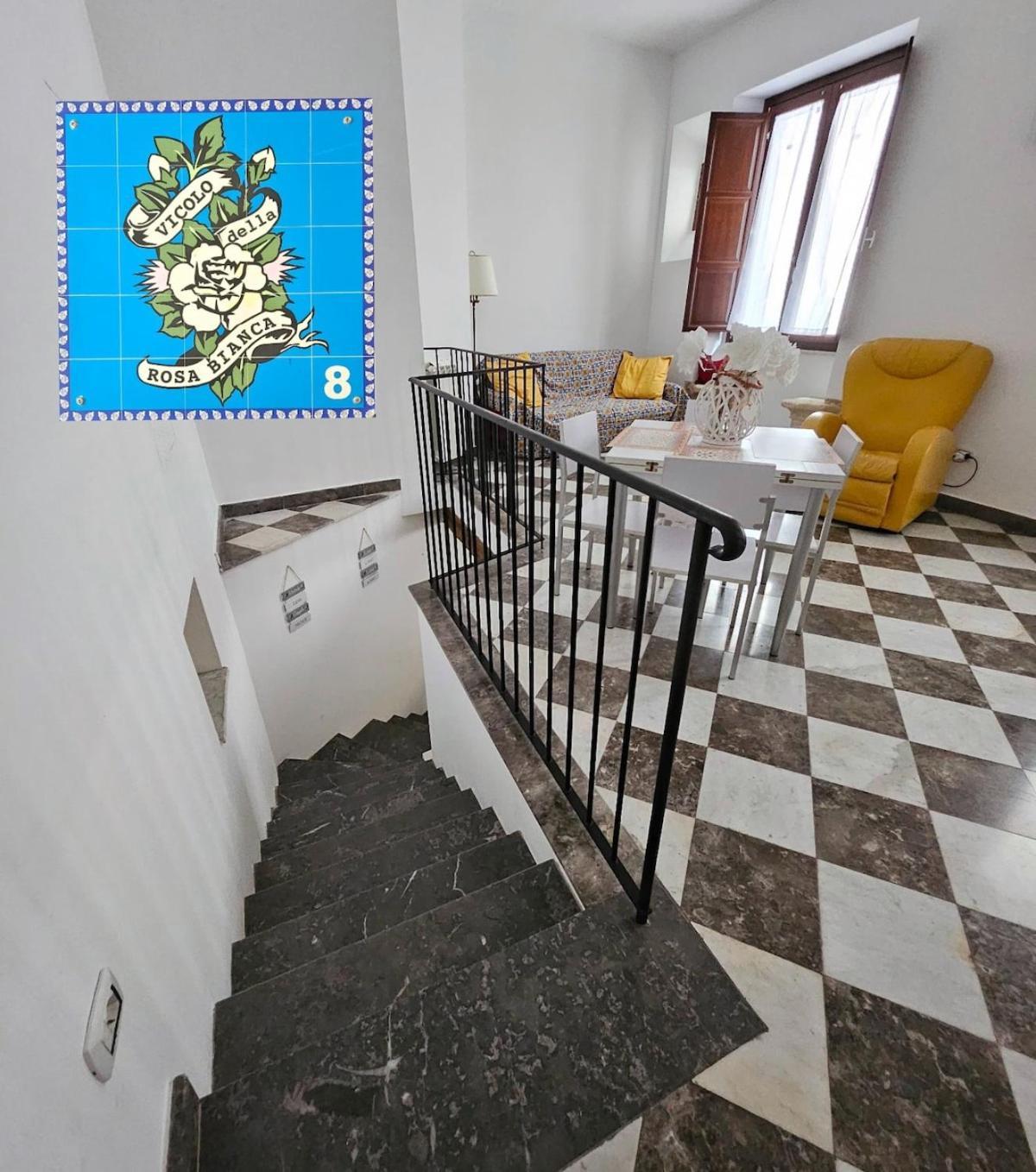La Rosa Bianca Della Vucciria Villa Palermo Eksteriør bilde